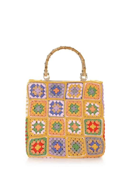  라밀라네사 토트백 CROCHETMEDIUMXWC20VERDE Green - LA MILANESA