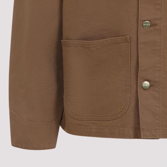 26FW 칼하트 WIP 디어본 캔버스 미시건 초어 코트 I031519 00S02 HAMILTON BROWN TOBACCO DOM - CARHARTT WIP