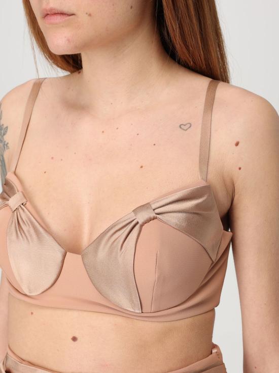 25FW 엘리자베타프랜치 민소매 티셔츠 TO030 283 Nude - ELISABETTA FRANCHI