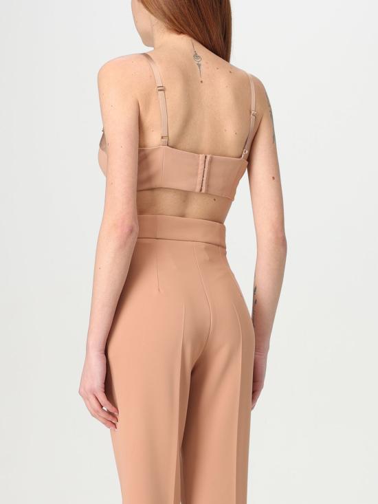 25FW 엘리자베타프랜치 민소매 티셔츠 TO030 283 Nude - ELISABETTA FRANCHI