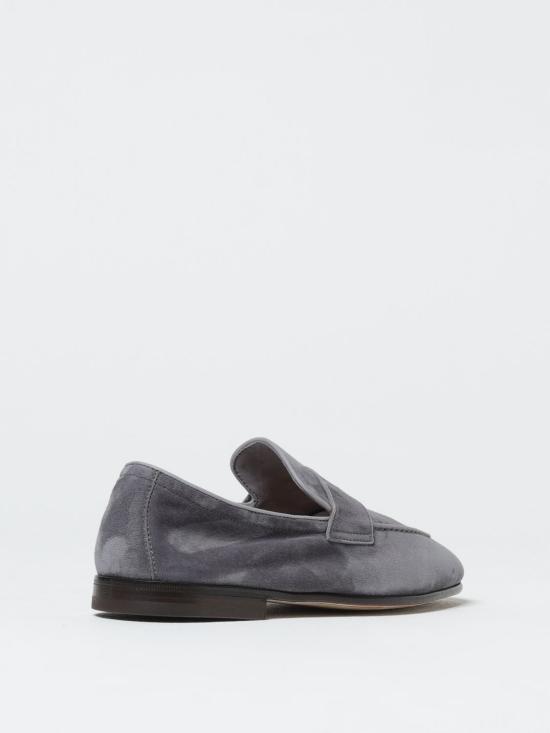 25FW 브루넬로 쿠치넬리 스웨이드 소프트 페니로퍼 MZUCAHG730 C2765 Grey - BRUNELLO CUCINELLI