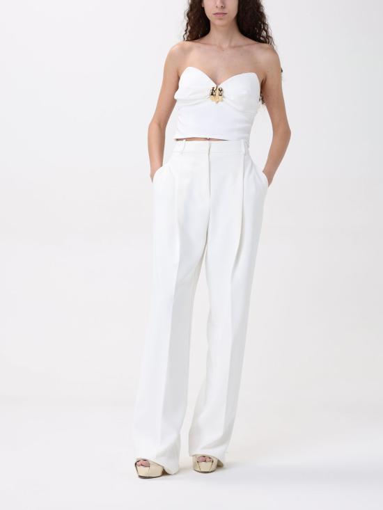 25FW 엘리자베타프랜치 민소매 티셔츠 TO018 360 White - ELISABETTA FRANCHI