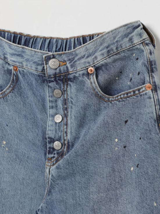 25FW [키즈] MM6 메종마르지엘라 진 M60053MM04M M601 Blue - MM6 MAISON MARGIELA