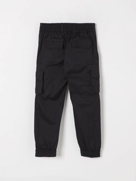 25FW [키즈] 돌체앤가바나 트레이닝/조거 팬츠 L44P81FUFL3 N0000 Black - DOLCE & GABBANA