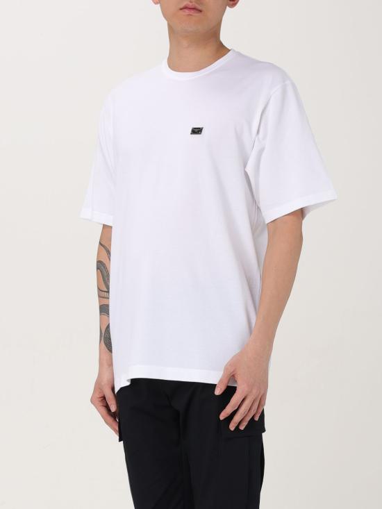 25FW 돌체앤가바나 반팔 티셔츠 G8SE3TFU7EN W0800 White - DOLCE & GABBANA
