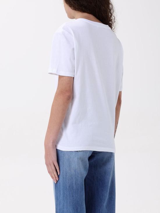 25FW 트윈셋 반팔 티셔츠 251TP2074 00001 White - TWINSET