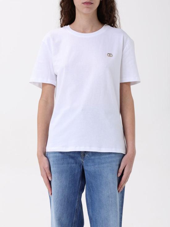 25FW 트윈셋 반팔 티셔츠 251TP2074 00001 White