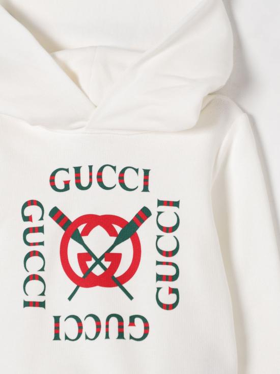 25FW [키즈] 구찌 풀오버 771624XJGZD 9214 White - GUCCI