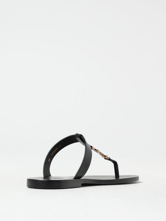 25SS 생로랑 뮬/슬리퍼 775806DWETT 1000 Black - SAINT LAURENT