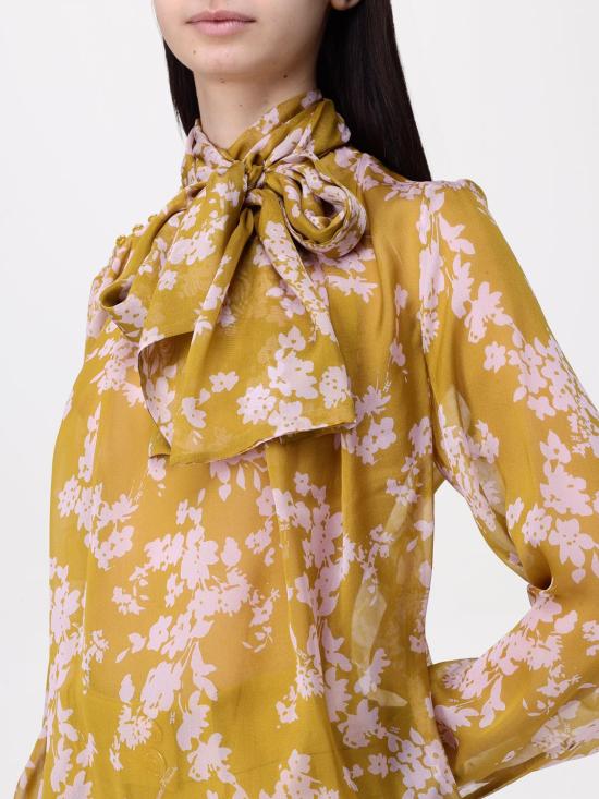 25FW 엘리자베타프랜치 블라우스 CAS79 DJ4 Yellow - ELISABETTA FRANCHI