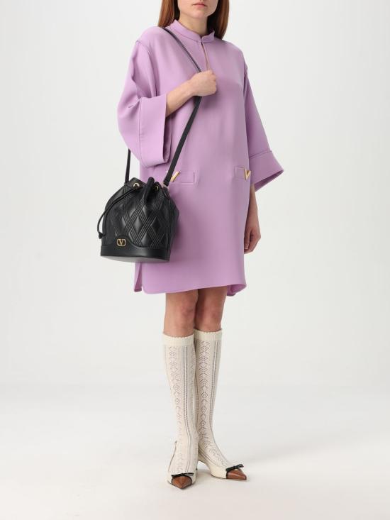 25SS 발렌티노 가라바니 미디 원피스 6B3VAEW11MM R3H Lavander - VALENTINO GARAVANI