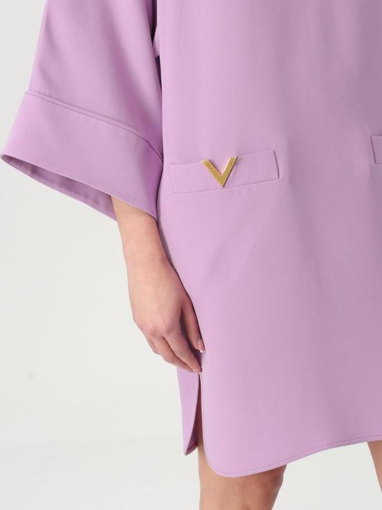 25SS 발렌티노 가라바니 미디 원피스 6B3VAEW11MM R3H Lavander - VALENTINO GARAVANI