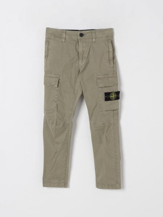 25FW [키즈] 스톤 아일랜드 스트레이트 팬츠 3100006S0009 V0168 Brown