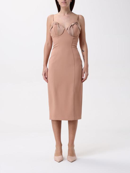 25FW 엘리자베타프랜치 미디 원피스 AB702 283 Natural