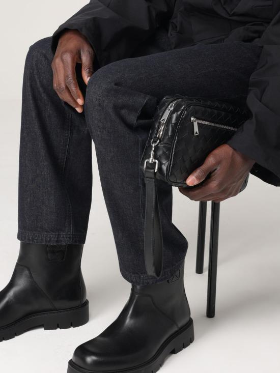 25SS 보테가베네타 클러치/파우치 777390V2HL1 8803 Black - BOTTEGA VENETA
