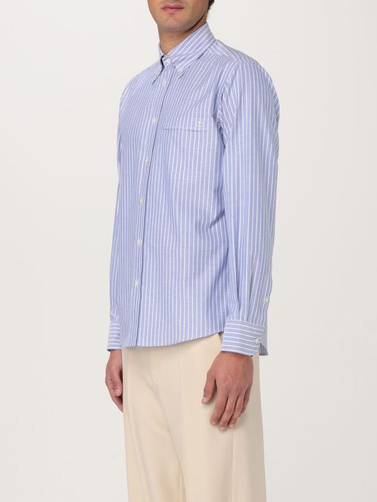 25SS 발렌티노 가라바니 긴팔 셔츠 6V3ABQ35AL0 PG8 Gnawed Blue - VALENTINO GARAVANI