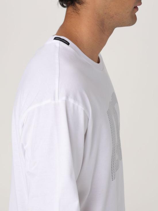 25FW 돌체앤가바나 반팔 티셔츠 G8PN9TG7O4O W0800 White - DOLCE & GABBANA