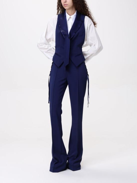 25SS 엘리자베타프랜치 베스트 GL002 DC8 Blue - ELISABETTA FRANCHI