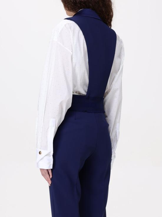 25SS 엘리자베타프랜치 베스트 GL002 DC8 Blue - ELISABETTA FRANCHI