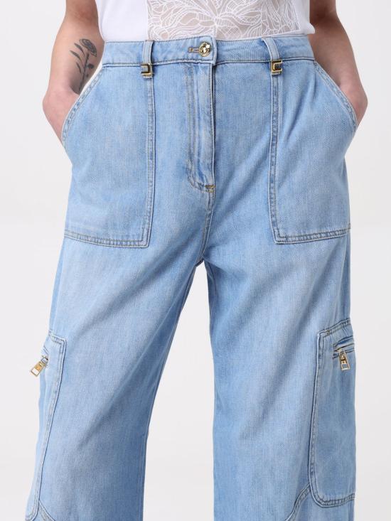 25FW 엘리자베타프랜치 데님 팬츠 PJ84D 192 Blue - ELISABETTA FRANCHI