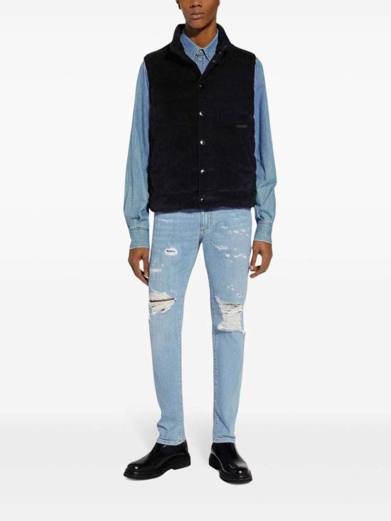  돌체앤가바나 베스트 G9BFVTFUWDLN0000 Black - DOLCE & GABBANA