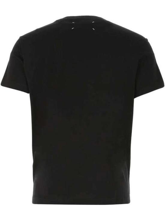 25FW 마르지엘라 디스트로이드 로고 티셔츠 S30GC0701S22816 900 BLACK - MAISON MARGIELA
