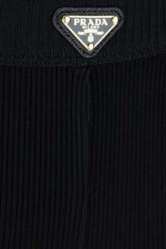 25SS 프라다 스트레이트 팬츠 3216416S9 F0002 Nero - PRADA