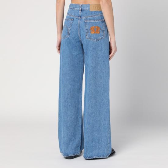 25SS 블레이즈 스트레이트 팬츠 JDN01DN Light blue - BLAZE