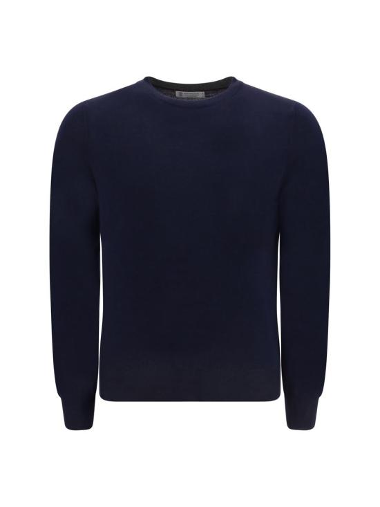 26SS 브루넬로 쿠치넬리 스웨터 M2400100 CW425 BLUE