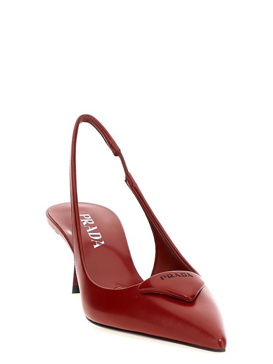 25FW 프라다 힐/펌프스 1I901MFDD55055F0D56 Red - PRADA