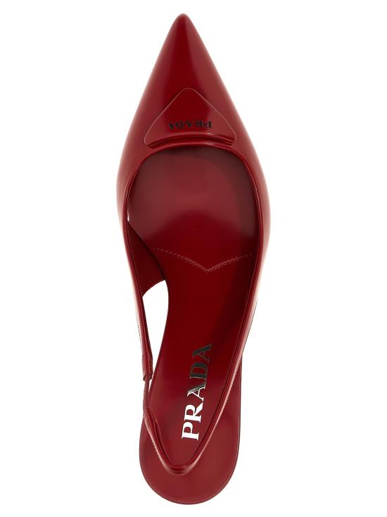 25FW 프라다 힐/펌프스 1I901MFDD55055F0D56 Red - PRADA
