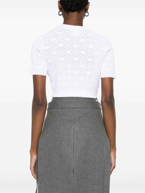  지방시 반팔 티셔츠 BW90TT4ZPN100 White - GIVENCHY