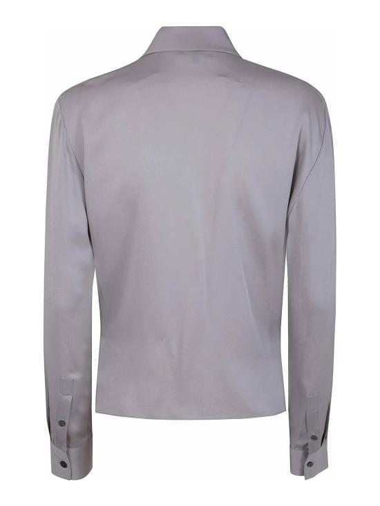 26SS 띠어리 블라우스 O1102503B6M Grey - THEORY