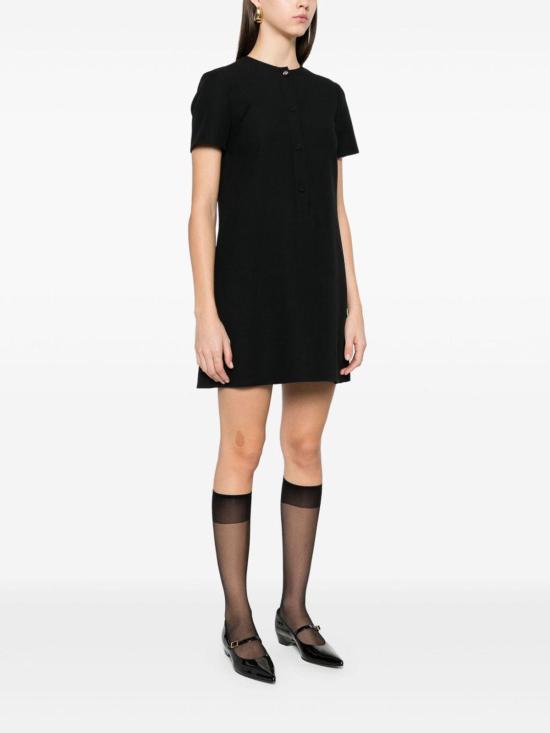  구찌 숏 원피스 813175ZAD881000 Black - GUCCI