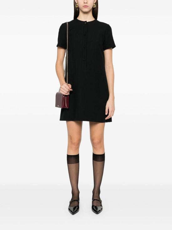  구찌 숏 원피스 813175ZAD881000 Black - GUCCI