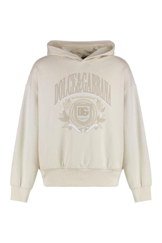 25SS 돌체앤가바나 후드 티셔츠 G9BJGZG7O2J A4567 Beige
