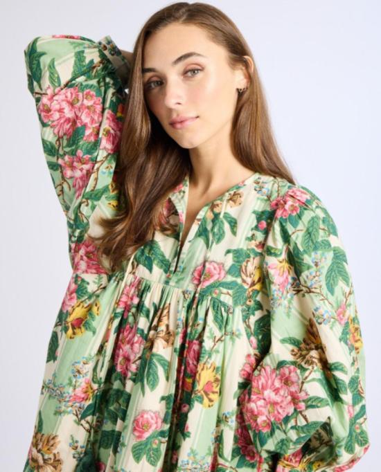  Mille 숏 원피스 밀레 데이지 드레스 가든 스트라이프 - OTHER BRANDS