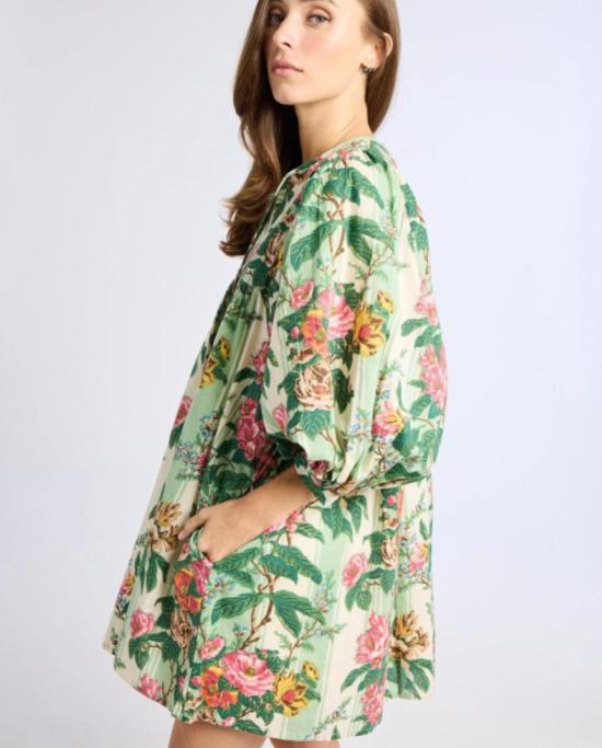  Mille 숏 원피스 밀레 데이지 드레스 가든 스트라이프 - OTHER BRANDS