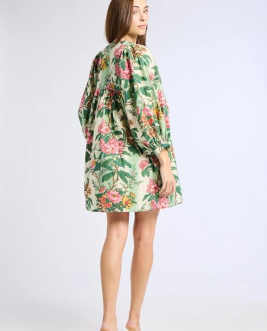  Mille 숏 원피스 밀레 데이지 드레스 가든 스트라이프 - OTHER BRANDS