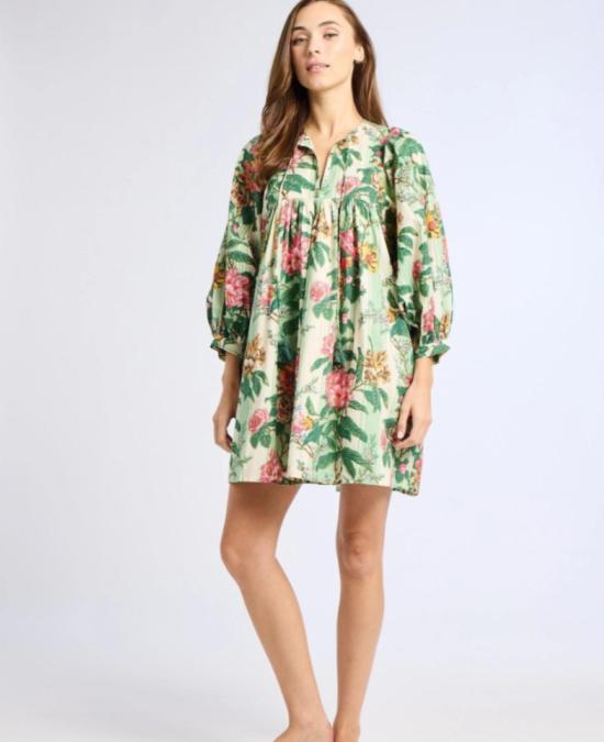  Mille 숏 원피스 밀레 데이지 드레스 가든 스트라이프 - OTHER BRANDS