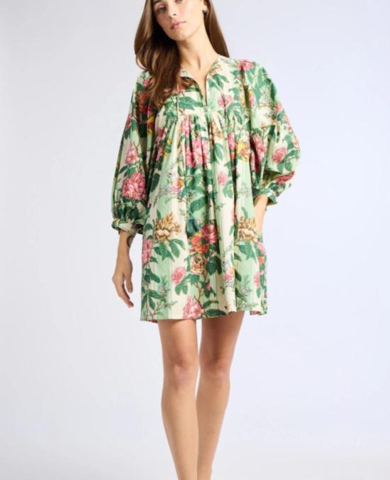  Mille 숏 원피스 밀레 데이지 드레스 가든 스트라이프 - OTHER BRANDS