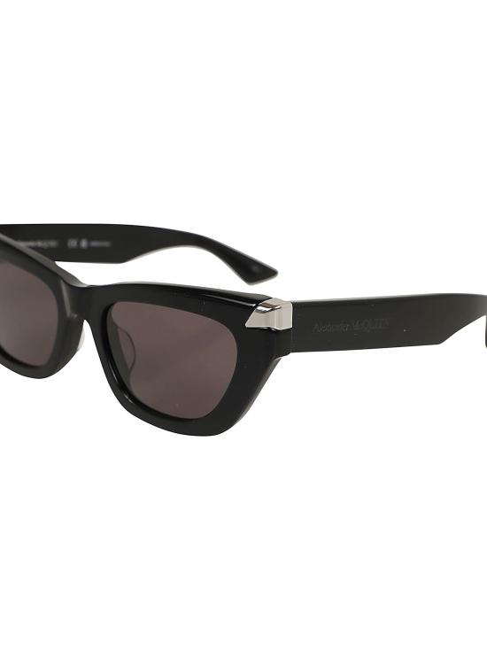 25SS 알렉산더 맥퀸 선글라스 781194 J0749 1056 BLACK BLACK SMOKE - ALEXANDER MCQUEEN