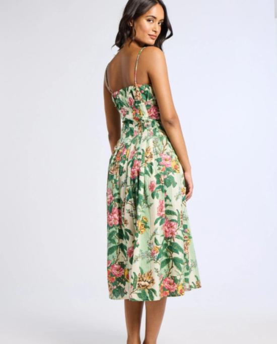  Mille 롱 스커트 밀 툴리 드레스 가든 스트라이프 - OTHER BRANDS