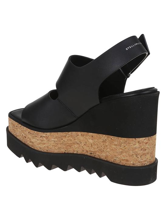 25SS 스텔라 맥카트니 샌들 810392 AP00P0 1000 BLACK - STELLA MCCARTNEY