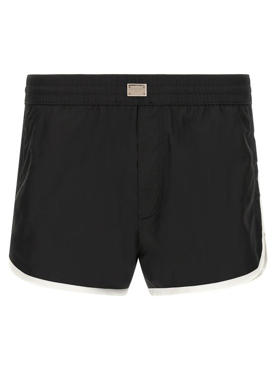 25FW 돌체앤가바나 비치웨어 M4F43TONR46N0004 White Black