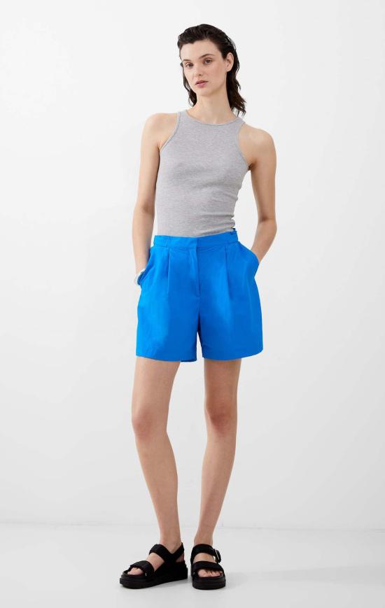  프렌치커넥션 숏팬츠 프렌치 커넥션 알로라 쇼츠 블루 씨스타 - FRENCH CONNECTION