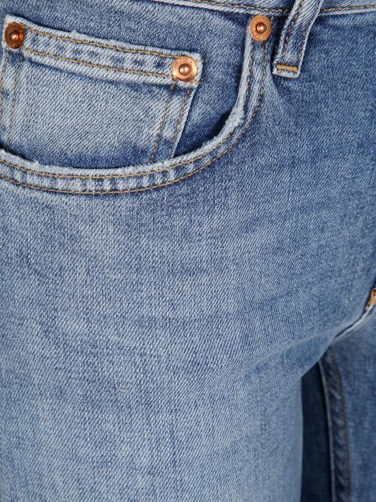 25SS 돈답 스트레이트 팬츠 DP801DSK297J09 800 BLU - DONDUP