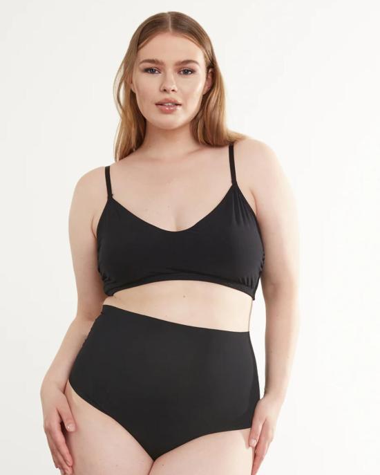 코만도 팬티 커맨도 버터 하이 라이즈 비키니 블랙 - COMMANDO