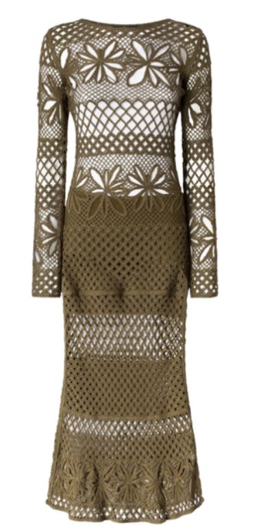 25SS 핑코 롱 원피스 ORTLES104731 A2FFX26 - PINKO