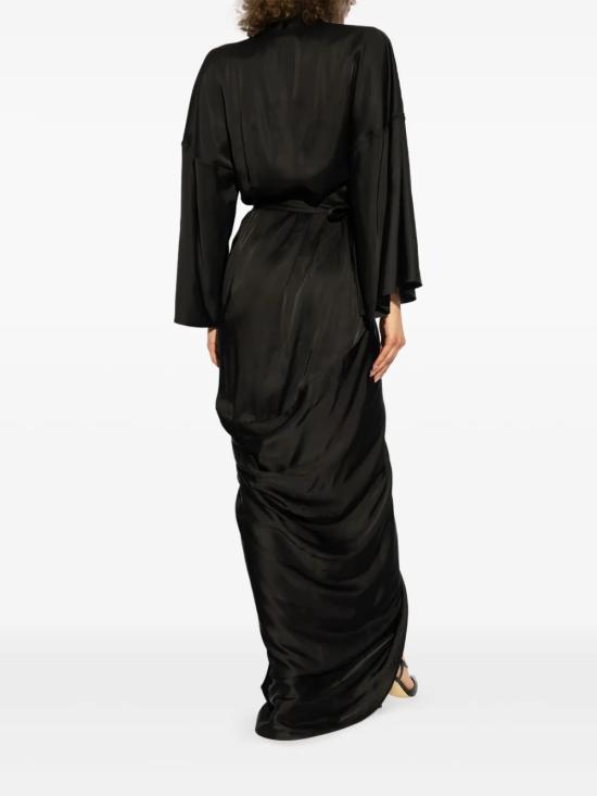 25SS 릭 오웬스 롱 원피스 RP01E7566SCH BLACK 09 - RICK OWENS